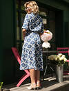 LT Collection Платье 594028 П15827-18М Голубой