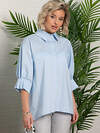 LT Collection Блуза 594060 Б15688-5М Голубой