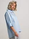 LT Collection Блуза 594060 Б15688-5М Голубой