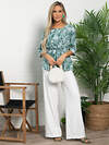 LT Collection Блуза 594062 Б15663-47М Зеленый