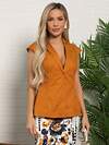 LT Collection Жилет 594065 Б15645-10М Коричневый