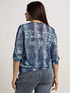 LT Collection Блуза 594071 Б15328-3М Синий