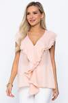 LT Collection Блуза 594073 Б15396-7М Розовый