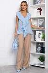 LT Collection Блуза 594074 Б15393-7М Голубой