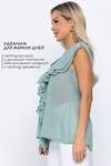 LT Collection Блуза 594075 Б15397-7М Зеленый