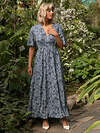 LT Collection Платье 594079 П15606-1М Синий