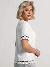 LT Collection Блуза 594102 Б15651-1М Белый