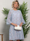 LT Collection Платье 594109 П15615-6М Голубой