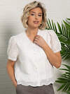 LT Collection Блуза 594122 Б15747-7М Белый