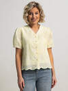 LT Collection Блуза 594124 Б15749-7М Желтый