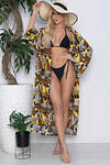 LT Collection Парео 594378 П15406-1М Желтый