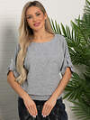 LT Collection Блуза 594945 Б15300-53М Серый