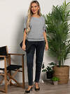 LT Collection Блуза 594945 Б15300-53М Серый