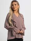 LT Collection Блуза 594950 Б15659-8М Коричневый