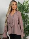 LT Collection Блуза 594950 Б15659-8М Коричневый