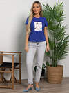 LT Collection Футболка 594955 Б15668-50М Синий