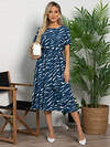 LT Collection Платье 594959 П15758-55М Синий