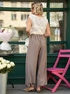 LT Collection Брюки 594981 Б15857-30М Коричневый