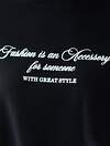 VILATTE Футболка 595025 D49.094 черный_fashion
