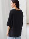 VILATTE Футболка 595025 D49.094 черный_fashion