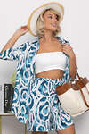 LT Collection Костюм 595280 К15412-7М Бирюза