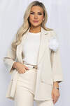 LT Collection Жакет 595295 Б15907-7М Бежевый