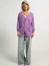 LT Collection Кардиган 595386 Б15594-39М Фиолетовый
