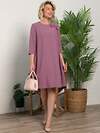 LT Collection Платье 595388 П15617-6М Фиолетовый