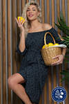 LT Collection Платье 595416 П15796-12М Темно-синий