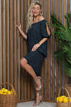 LT Collection Платье 595416 П15796-12М Темно-синий