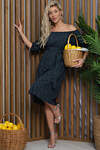 LT Collection Платье 595416 П15796-12М Темно-синий