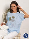 LT Collection Блуза 595419 Б15837-12М Голубой
