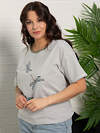 LT Collection Блуза 595425 Б15853-20М Оливковый