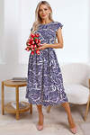 LT Collection Платье 595450 П15885-45М Темно-синий