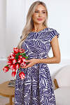 LT Collection Платье 595450 П15885-45М Темно-синий