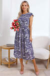 LT Collection Платье 595450 П15885-45М Темно-синий