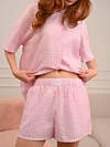INDEFINI Пижама 595694 5274TBD Розовый