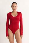 TOPTOP STUDIO Боди 596101 TTS.023.18296.320 Красный