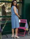 LT Collection Платье 596449 П15614-6М Синий