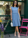 LT Collection Платье 596449 П15614-6М Синий