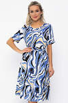 LT Collection Платье 596465 П15782-12М Синий