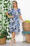 LT Collection Платье 596465 П15782-12М Синий