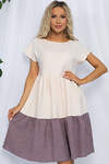 LT Collection Платье 596479 П15799-12М Бежевый