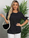 LT Collection Блуза 596491 Б15829-6М Черный