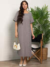 LT Collection Платье 596499 П15883-8М Серый
