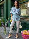 LT Collection Блуза 596504 Б15986-30М Голубой