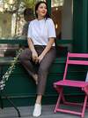 LT Collection Брюки 596515 Б15957-18М Коричневый