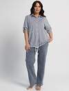 LT Collection Блуза 596519 Б15950-4М Синий