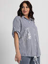 LT Collection Блуза 596519 Б15950-4М Синий