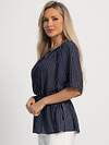 LT Collection Блуза 596523 Б15941-47М Синий